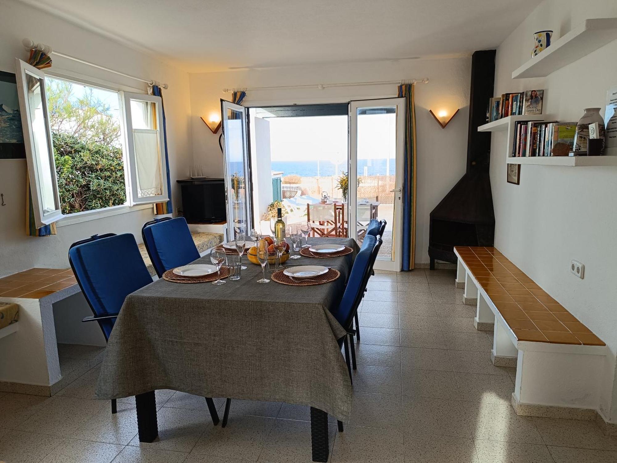 Villa Victor - Primera Linea Mar, Vista A Puesta De Sol Cala'N Blanes  Екстер'єр фото